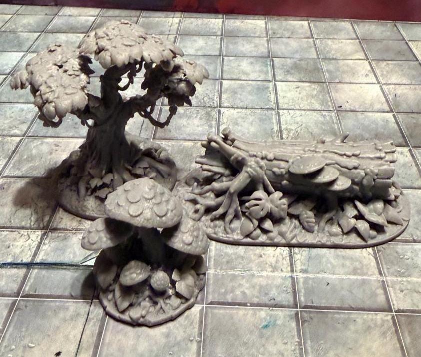3-Piece Jungle Terrain Set